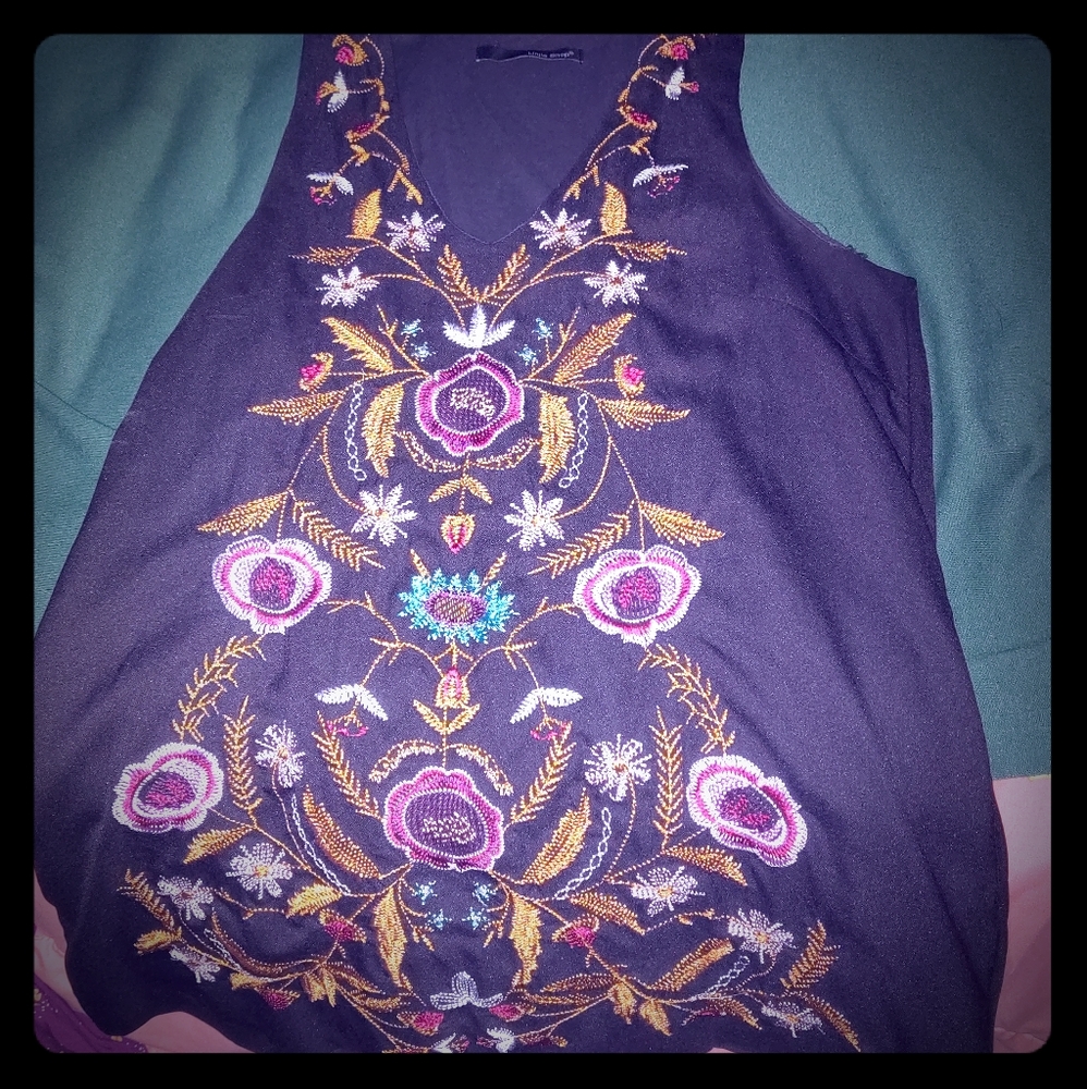 Embroidered dress